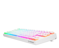 RAMPAGE TKL GHOST Huano Red Switch biała - 1351975 - zdjęcie 3